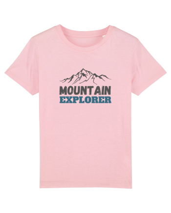 Mountain Explorer Geometry Cotton Pink