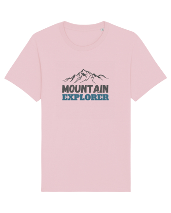 Mountain Explorer Geometry Cotton Pink