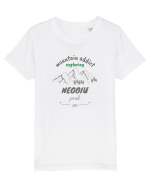Mountain Addict Negoiu Peak Tricou mânecă scurtă  Copii Mini Creator