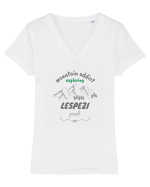 Mountain Addict Lespezi Peak Tricou mânecă scurtă guler V Damă Evoker