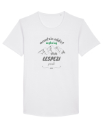 Mountain Addict Lespezi Peak Tricou mânecă scurtă guler larg Bărbat Skater
