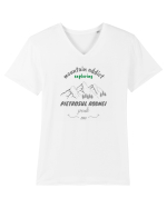 Mountain Addict Pietrosul Rodnei Peak Tricou mânecă scurtă guler V Bărbat Presenter