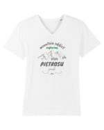 Mountain Addict Pietrosu Peak Tricou mânecă scurtă guler V Bărbat Presenter