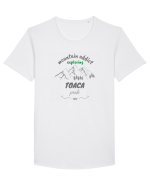 Mountain Addict Toaca Peak Tricou mânecă scurtă guler larg Bărbat Skater