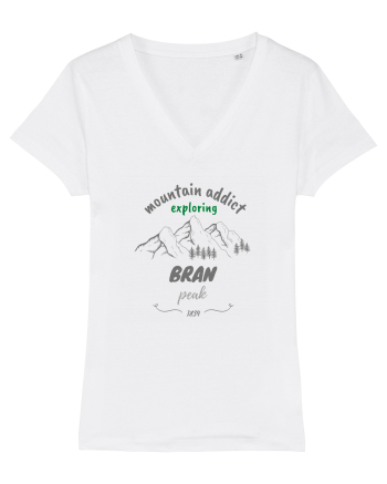 Mountain Addict Bran Peak White