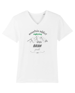 Mountain Addict Bran Peak Tricou mânecă scurtă guler V Bărbat Presenter