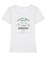 Mountain Addict Vlădeasa Peak Tricou mânecă scurtă guler larg fitted Damă Expresser