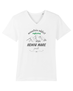 Mountain Addict Heniu Mare Peak Tricou mânecă scurtă guler V Bărbat Presenter