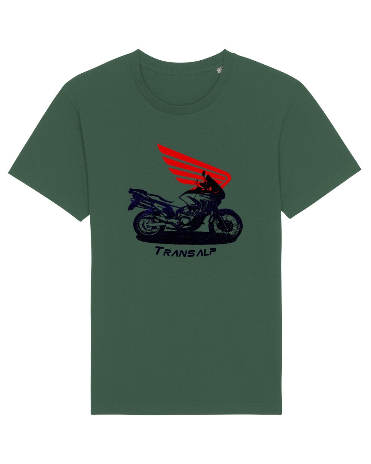 Tricou mânecă scurtă Unisex Rocker Bottle Green
