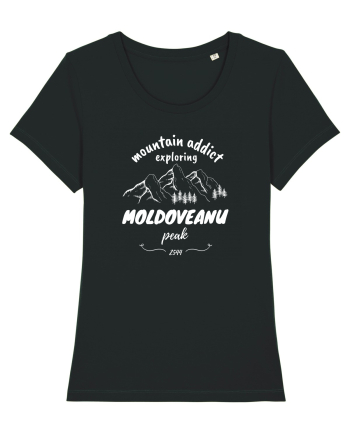 Mountain Addict Moldoveanu Peak White (Vârful Moldoveanu) Black