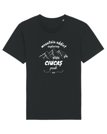 Mountain Addict Ciucaș Peak White (Vârful Ciucaș) Black