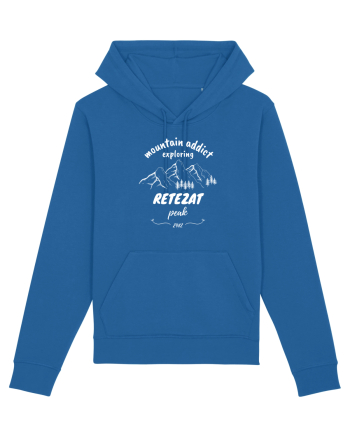 Mountain Addict Retezat Peak White (Vârful Retezat)  Royal Blue