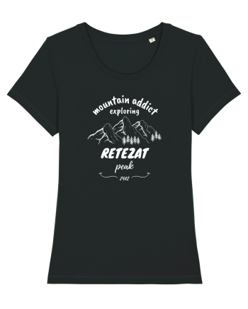 Mountain Addict Retezat Peak White (Vârful Retezat)  Black