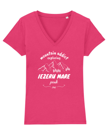 Mountain Addict Iezeru Mare Peak White (Vârful Iezeru Mare)  Raspberry