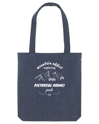 Mountain Addict Pietrosul Rodnei Peak White (Vârful Pietrosul Rodnei) Midnight Blue