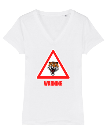 Tiger Warning White