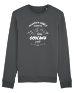 Mountain Addict Godeanu Peak (Vârful Godeanu)  Bluză mânecă lungă Unisex Rise