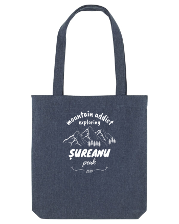 Mountain Addict Șureanu Peak White (Vârful Șureanu)  Midnight Blue
