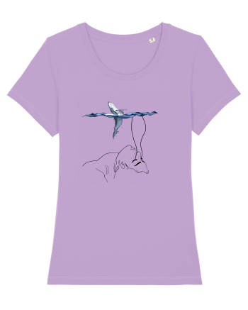whale in minde Lavender Dawn