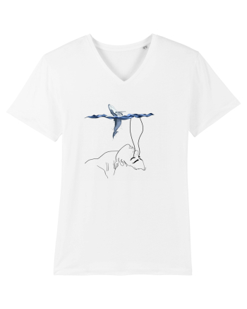 whale in minde White