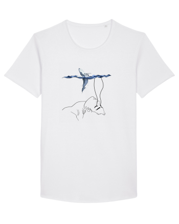 whale in minde White