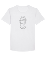 Fluturi in zbor Tricou mânecă scurtă guler larg Bărbat Skater