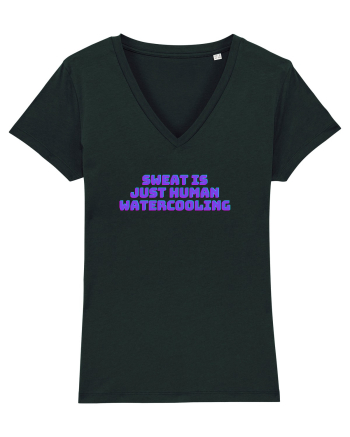 Sweat is just human watercooling.  Black