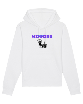 Gamer Life Winning (viața de gamer când câștigi)  White
