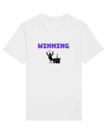 Gamer Life Winning (viața de gamer când câștigi)  White