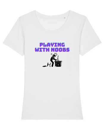 Gamer Life playing with noobs (când joci cu începători)  White