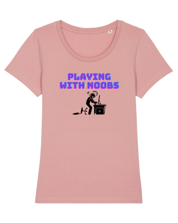 Gamer Life playing with noobs (când joci cu începători)  Canyon Pink