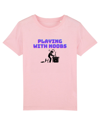 Gamer Life playing with noobs (când joci cu începători)  Cotton Pink