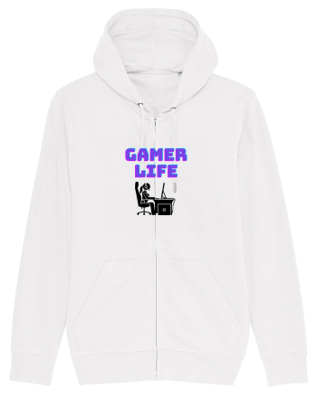 Gamer Life Girl (viața de gamer fete)  White