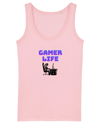 Gamer Life Girl (viața de gamer fete)  Cotton Pink