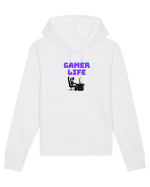 Gamer Life Girl (viața de gamer fete)  Hanorac Unisex Drummer
