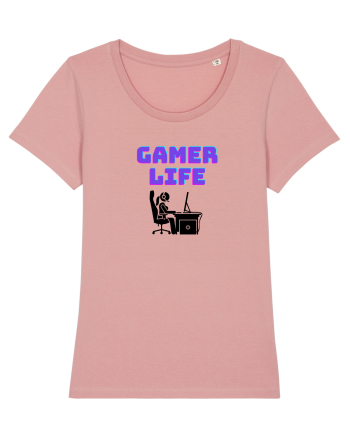 Gamer Life Girl (viața de gamer fete)  Canyon Pink