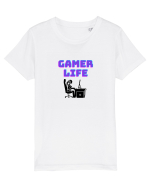 Gamer Life Girl (viața de gamer fete)  Tricou mânecă scurtă  Copii Mini Creator