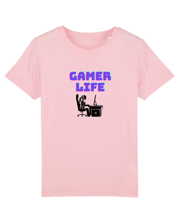 Gamer Life Girl (viața de gamer fete)  Cotton Pink