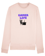 Gamer Life Girl (viața de gamer fete)  Bluză mânecă lungă Unisex Rise