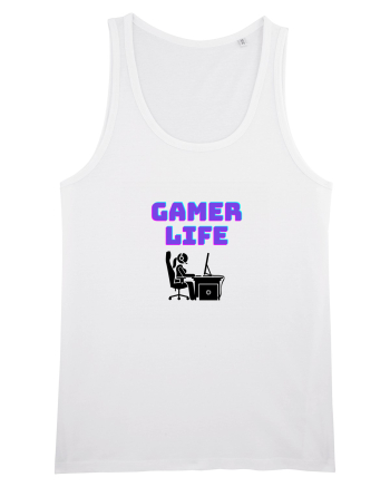 Gamer Life Girl (viața de gamer fete)  White