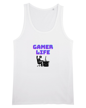 Gamer Life boy (viața de gamer băiat)  White
