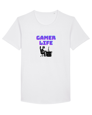 Gamer Life boy (viața de gamer băiat)  White