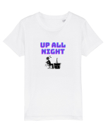Gamer Life up all night (când te joci toată noaptea)  Tricou mânecă scurtă  Copii Mini Creator