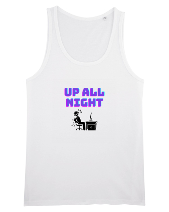Gamer Life up all night (când te joci toată noaptea)  White