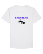 Gamer Life cheaters (când joci cu trișori)  Tricou mânecă scurtă guler larg Bărbat Skater