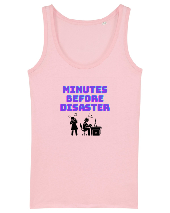 Gamer Life minutes before disaster (viața de gamer, aveți grijă la iubite)  Cotton Pink
