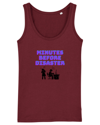 Gamer Life minutes before disaster (viața de gamer, aveți grijă la iubite)  Burgundy
