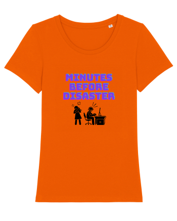 Gamer Life minutes before disaster (viața de gamer, aveți grijă la iubite)  Bright Orange