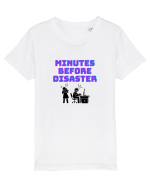 Gamer Life minutes before disaster (viața de gamer, aveți grijă la iubite)  Tricou mânecă scurtă  Copii Mini Creator