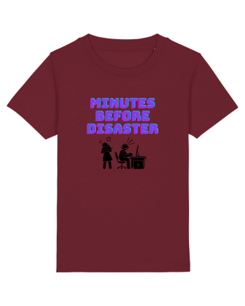 Gamer Life minutes before disaster (viața de gamer, aveți grijă la iubite)  Burgundy